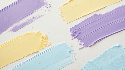 Hand-painted simple pastel texture strokes background