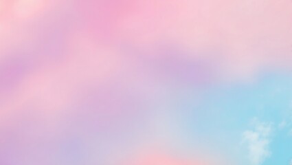 Soft gradient backdrop in pastel color tones
