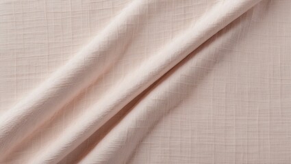 Soft woven fabric showing simple pastel texture