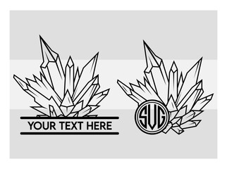 Crystal svg, Gem, Crystal silhouette, Celestial svg, Gemstone, Jewel Crystals, Crystals Files for Cricut, Diamond, Magic Crystals, Clipart, Outline, Cricut, Vector Crystal, Eps, Monogram, 