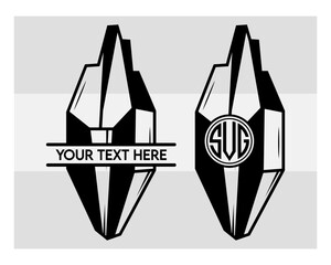 Crystal svg, Gem, Crystal silhouette, Celestial svg, Gemstone, Jewel Crystals, Crystals Files for Cricut, Diamond, Magic Crystals, Clipart, Outline, Cricut, Vector Crystal, Eps, Monogram, 