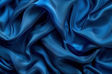 Fototapeta premium Ultra Quality Image of Blue Fabric Motion Texture Background