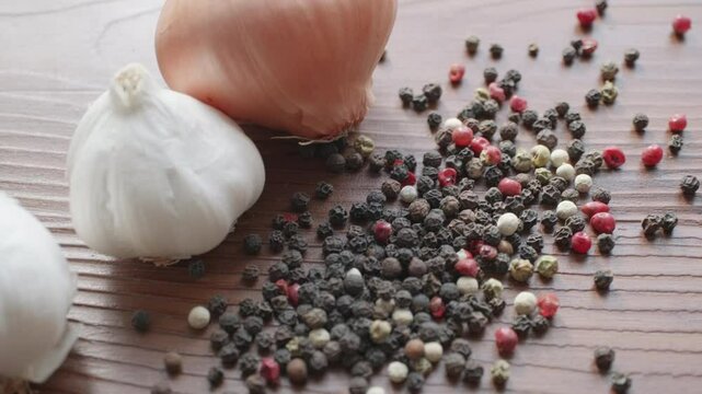 garlic and black pepper