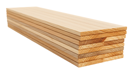 wood isolated on white