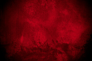 Old wall texture cement black red  background abstract dark color design are light with white gradient background.