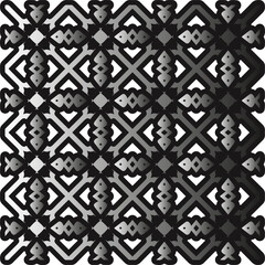 Pattern on metal. Abstract metallic background. Wallpaper with repeat pattern.