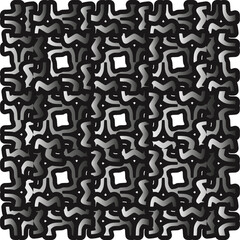 Pattern on metal. Abstract metallic background. Wallpaper with repeat pattern.