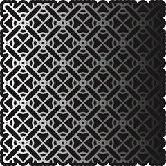 Pattern on metal. Abstract metallic background. Wallpaper with repeat pattern.