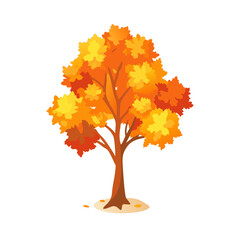 Whimsical Blossoms: A Playful Tree and Petal Collection