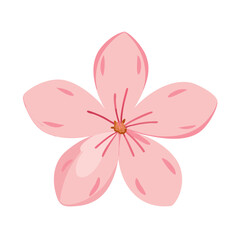 Whimsical Blossoms: A Playful Tree and Petal Collection