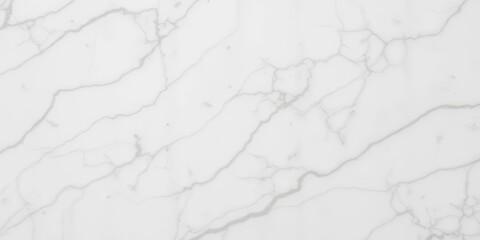 Obraz premium Close-up of Carrara marble's veined surface, showcasing its texture and subtle color variations, modern background, stone background