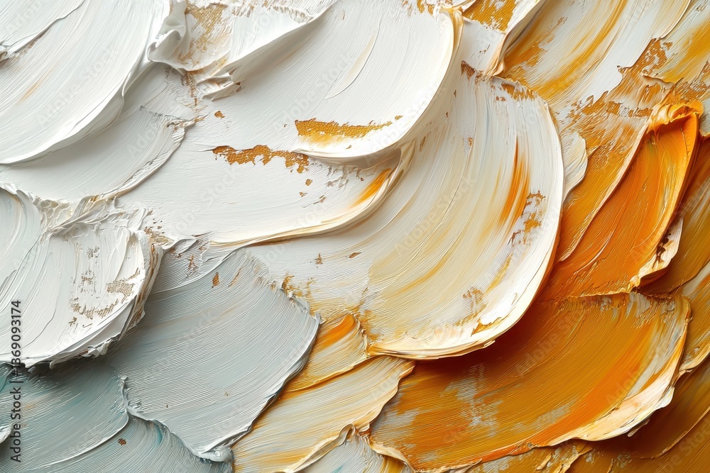 Poster Vibrant and dynamic abstract painting showcasing bold colors and textured brushstrokes created during an art workshop in a studio setting in the morning