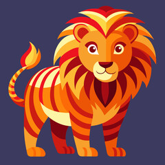 lion vector illustration