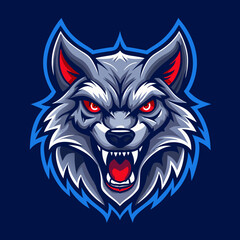 wolf head mascot