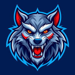 wolf head mascot