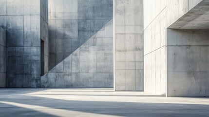 Fototapeta premium Abstract background photo smooth concrete surface. Subtle color variations create artistic effect. Unique texture background ideal for various design projects. Image evokes sense of calm, simplicity.