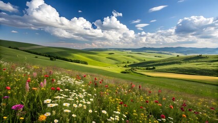 Fototapeta premium Stunning Green Hills
