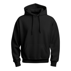 Black Hoodie Sweatshirt Mockup