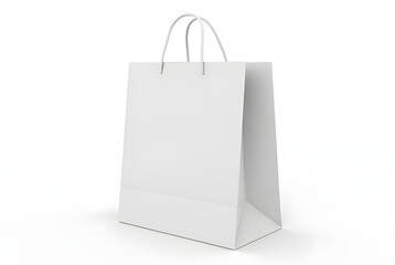white shopping bag