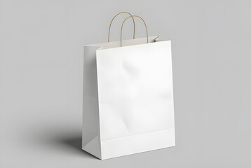 white shopping bag
