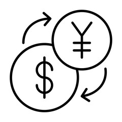 Currency Exchange Icon