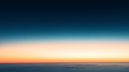 Fototapeta premium Serene sunset over calm reflective waters with vibrant gradients of turquoise, pink, orange, and yellow creating a harmonious scene