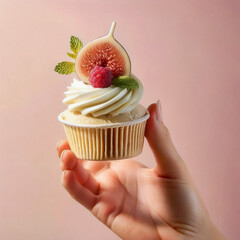 Cupcake de higo
