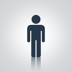 Pictograms of a boy toilet door signs, icons