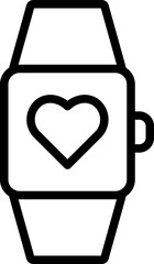 smartwatch Illustration on a white background