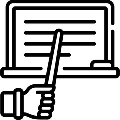 teach Illustration on a white background.