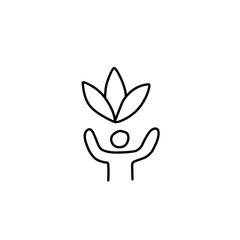 wellness line icon
