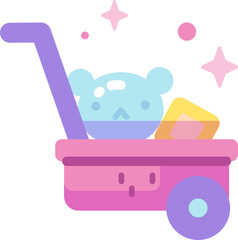 toys Illustration on a white background.