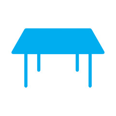 Table square colored icon