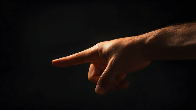 A scene of people pointing fingers to insult someone