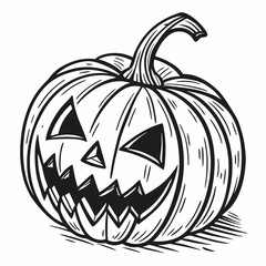 Halloween pumpkin and boo with Halloween bat