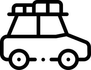 car Illustration on a white background.