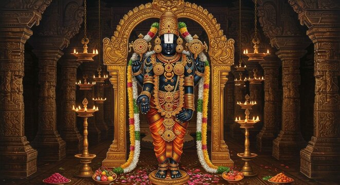 Lord Venkateswara &ndash; The Deity of Tirupati Balaji
