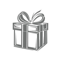 gift box isolated on white