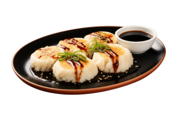 Modern Car Steering on transparent background