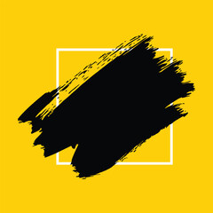 vector illustration of a brush stroke 