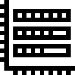 bar chart Illustration on a white background