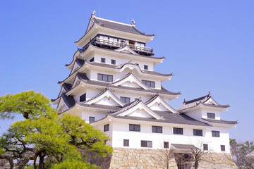 福山城の天守閣