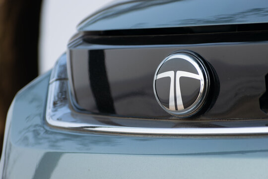 Picture of logo of Tata motors . Dealership, sales, festive offers, discount, mahindra, maruti, hyundai, competitors, demerger, wheels, colour, metallic, suv, safety.