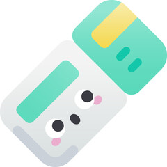 boarding pass Illustration on a white background.