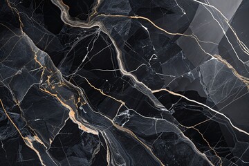 Stylish Charcoal Black Marble Texture Background for Sophisticated Home Decor