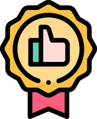 certified Illustration on a white background.