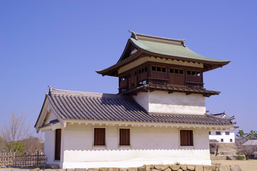 Fototapeta premium 福山城の鐘櫓