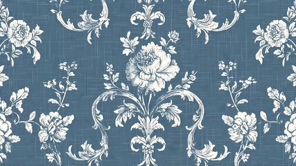 Petals in Perpetuity: A Seamless Floral Motif