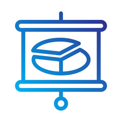 Explain line gradient icon