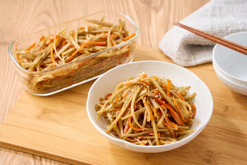 家庭料理の定番「きんぴらごぼう」｜和風の常備菜